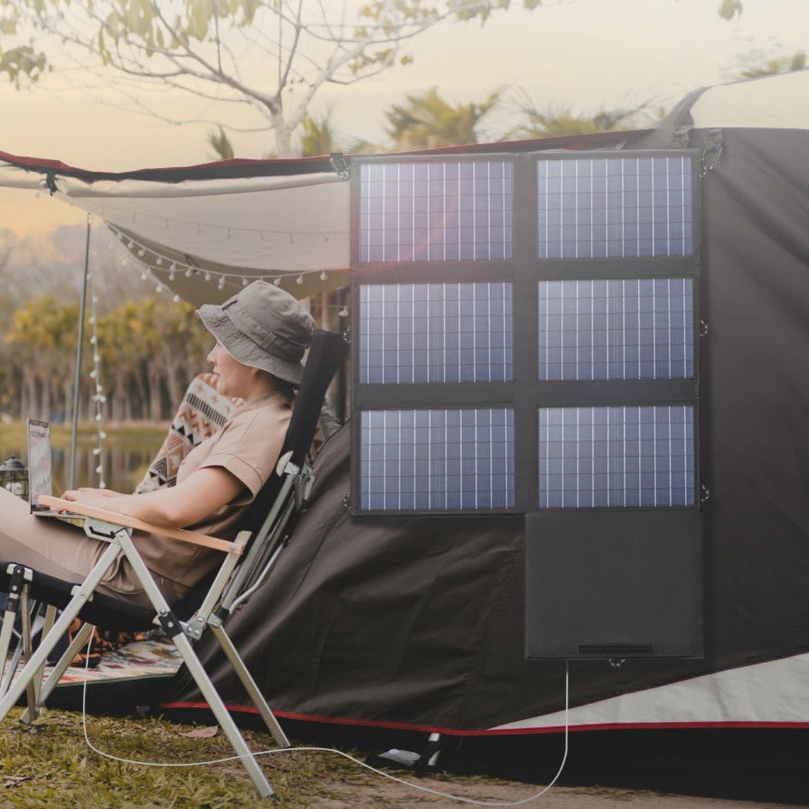 60W Foldable Solar Panel - Livitsmart