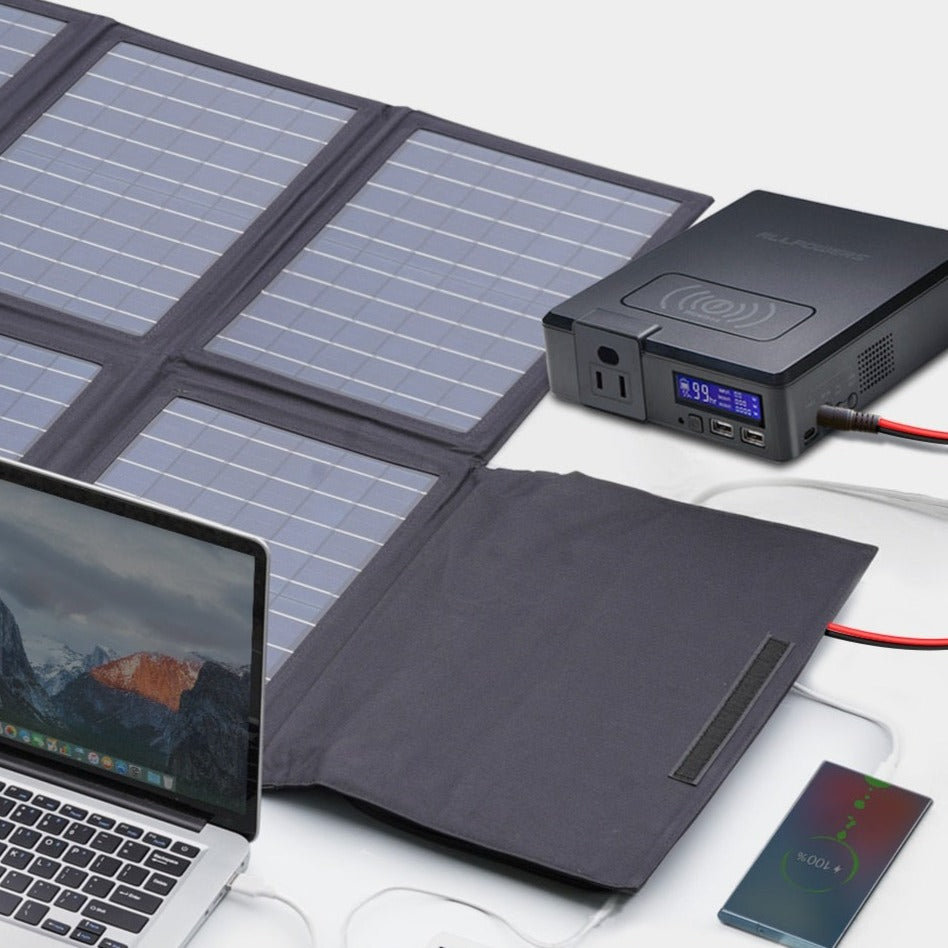 60W Foldable Solar Panel - Livitsmart